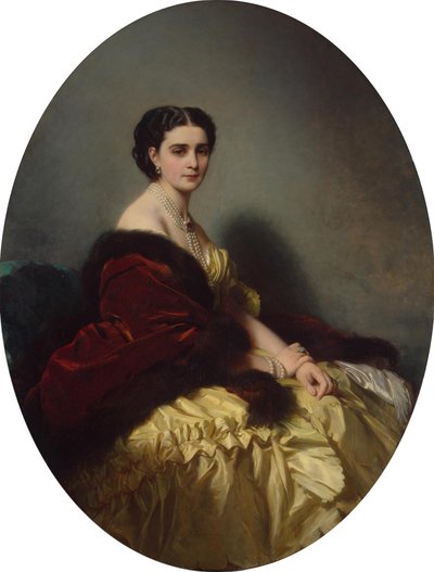 Sophia Petrovna Narishkina by Franz Xaver Winterhalter